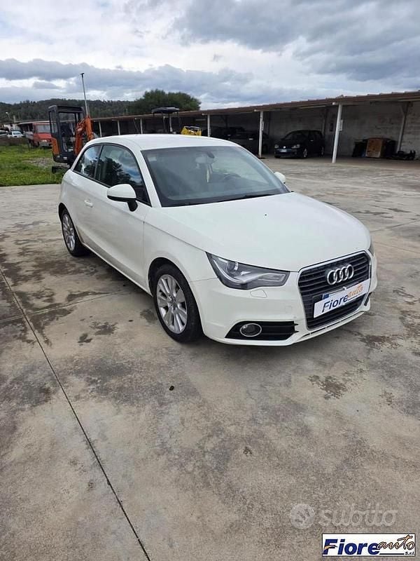 Usata Audi A1 Attraction 2010 Bianco Utilitaria