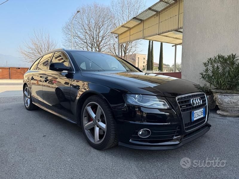 Usata Audi A4 S-Line 211 CV (155 kW) 2009 Nero Station wagon