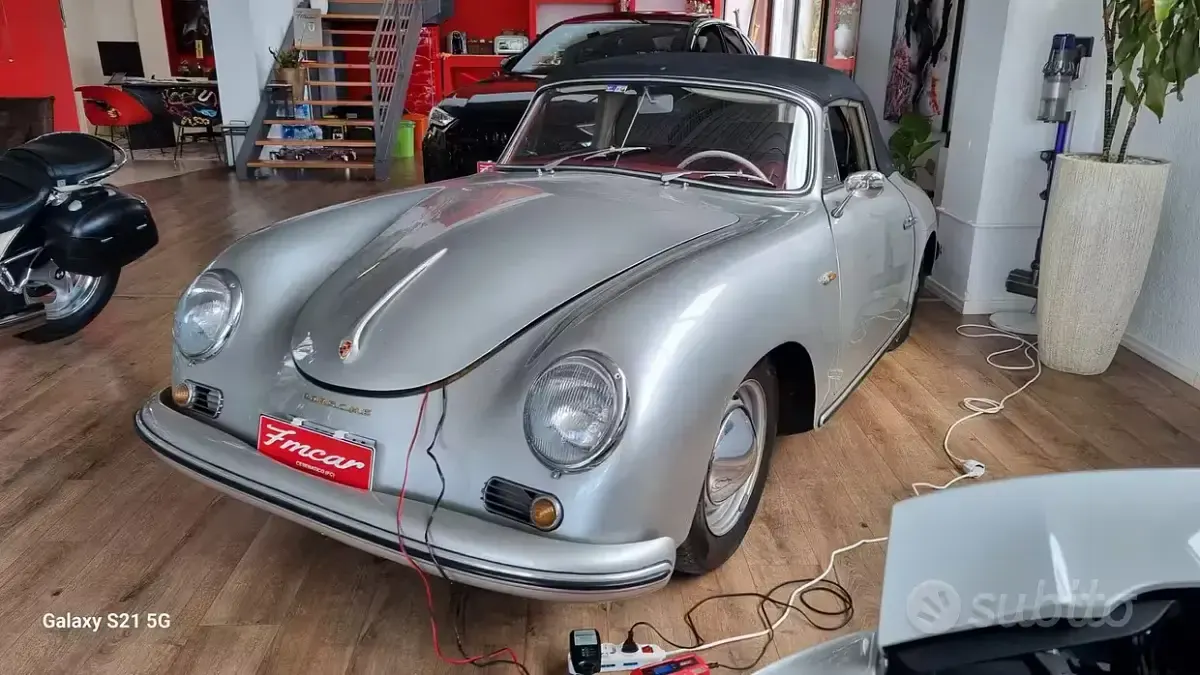 Usata Porsche 356 102 CV (75 kW) 1950 Grigio Cabrio