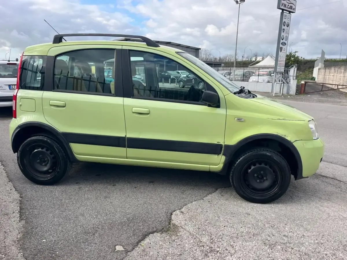 Usata Fiat Panda 4x4 Climbing 60 CV (44 kW) 2006 Verde Utilitaria
