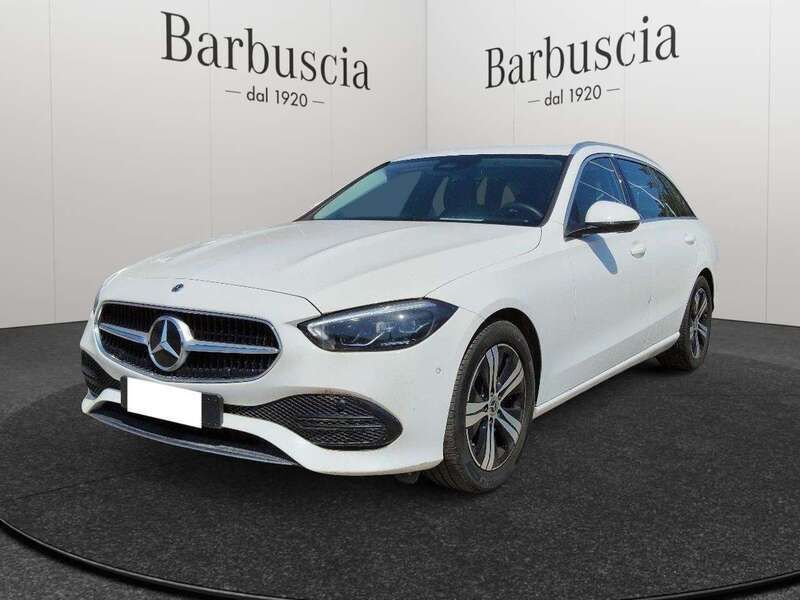 Bianco Usata 2024 Mercedes C200 Advanced Station wagon | 38.500 € (Ottimo prezzo) - Immagine 1/4
