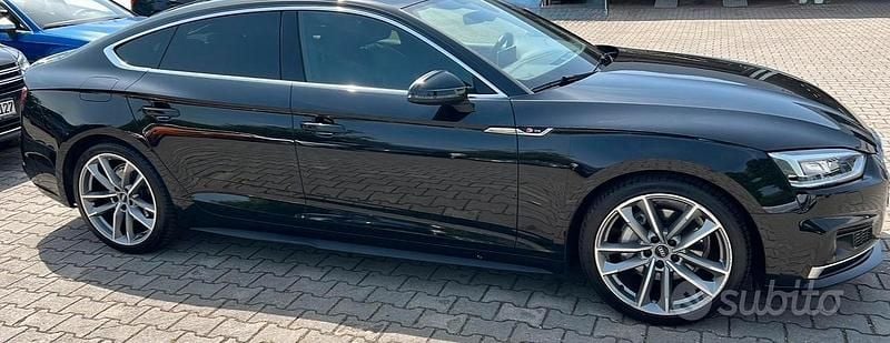 Usata Audi A5 Sportback S-Line 190 CV (139 kW) 2020 Nero Utilitaria