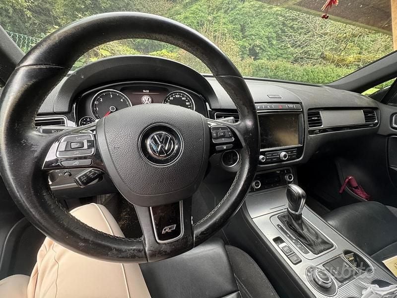 Usata VW Touareg Sportline 204 CV (150 kW) 2017 Nero SUV
