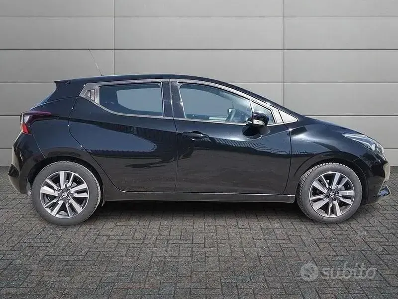 Usata Nissan Micra Acenta 90 CV (66 kW) 2017 Nero Utilitaria