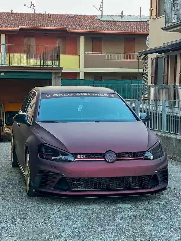 Usata VW Golf VII GTI 245 CV (180 kW) 2016 Rosso Berlina