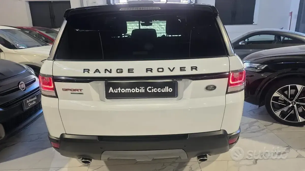 Usata Land Rover Range Rover Sport HSE Dynamic 249 CV (183 kW) 2017 Bianco SUV