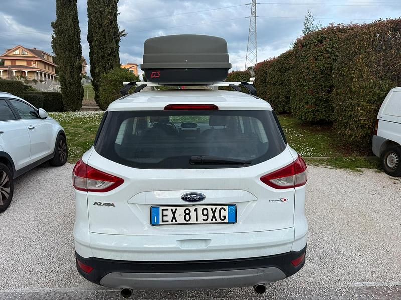 Usata Ford Kuga Titanium 150 CV (110 kW) 2014 Bianco SUV