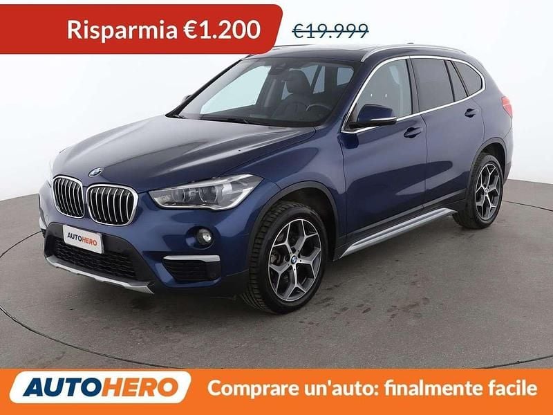 Usata BMW X1 xLine 190 CV (139 kW) 2017 Blu SUV