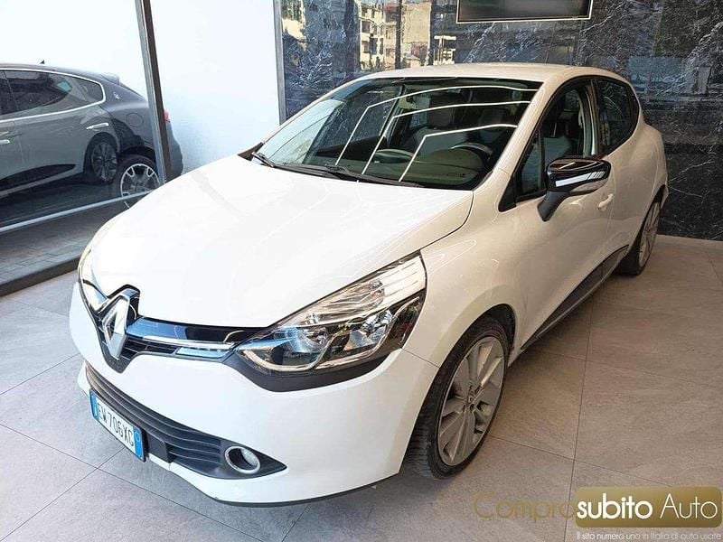 Usata Renault Clio IV GT-Line 90 CV (66 kW) 2015 Bianco Berlina