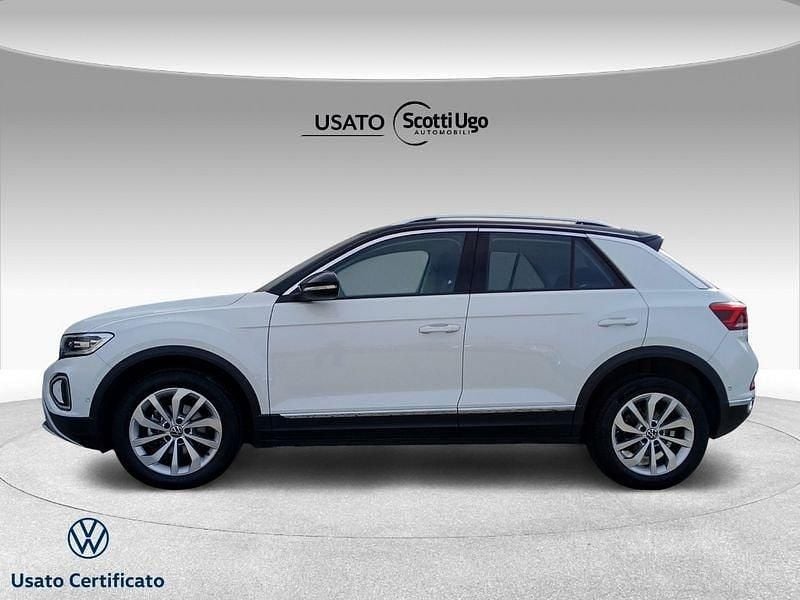 Usata VW T-Roc Style 110 CV (80 kW) 2022 Bianco SUV