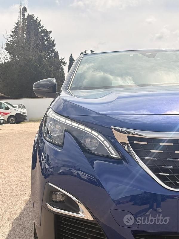 Usata Peugeot 3008 GT-line 131 CV (96 kW) 2019 Blu SUV