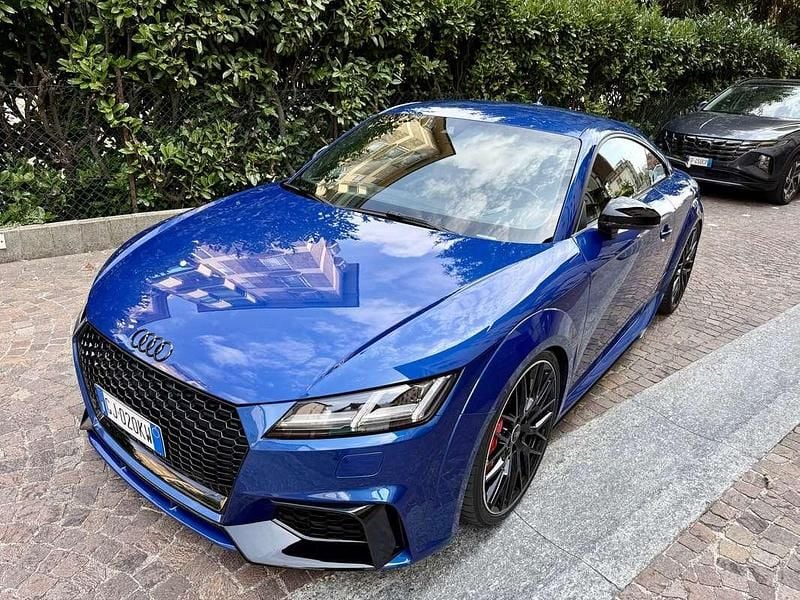 Usata Audi TTS Ambiente 310 CV (228 kW) 2015 Blu/azzurro Coupé