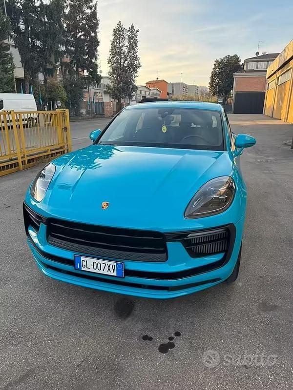 Usata Porsche Macan S 381 CV (280 kW) 2023 Blu SUV