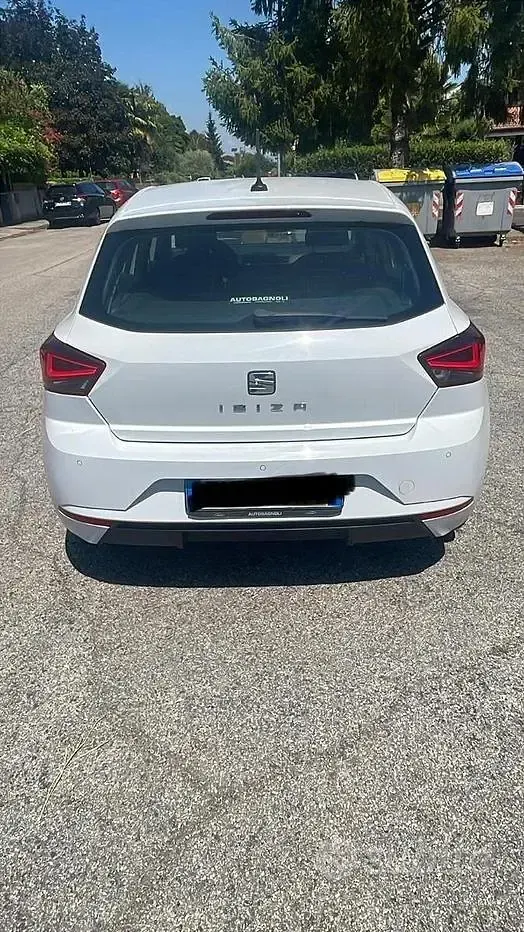 Usata Seat Ibiza 75 CV (55 kW) 2019 Bianco Utilitaria