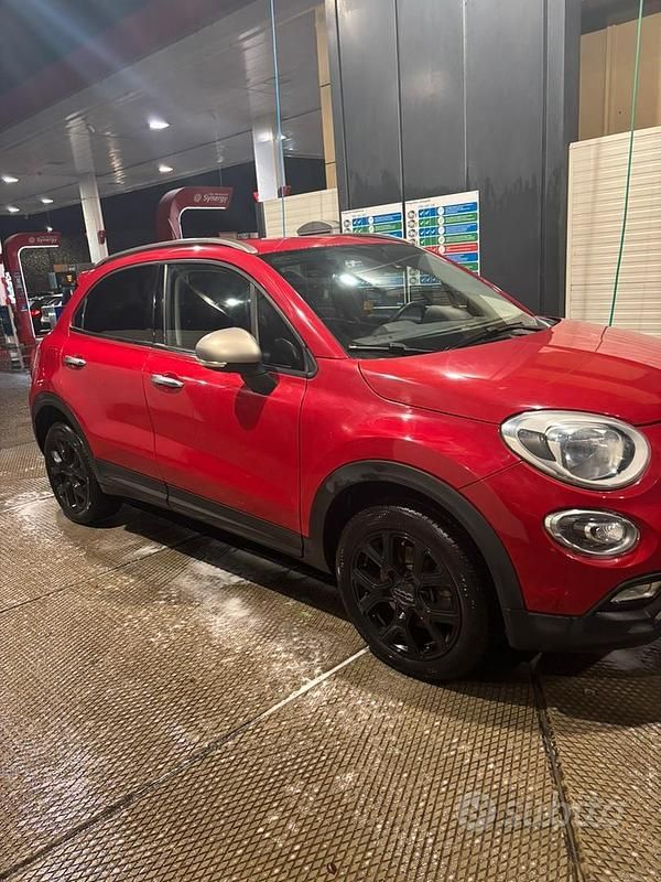 Usata Fiat 500X Cross Plus 140 CV (102 kW) 2015 Rosso SUV