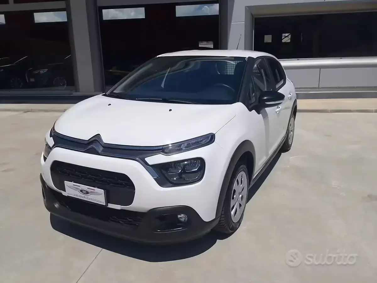 Usata Citroën C3 Feel 102 CV (75 kW) 2020 Bianco Utilitaria