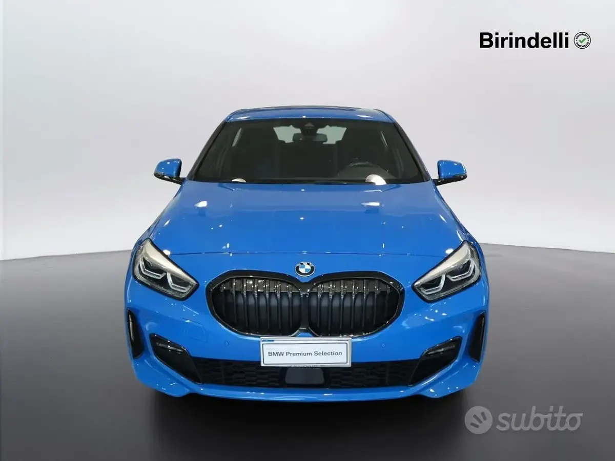 Usata BMW 118 M Sport 150 CV (110 kW) 2020 Misano blue metallizzato Utilitaria