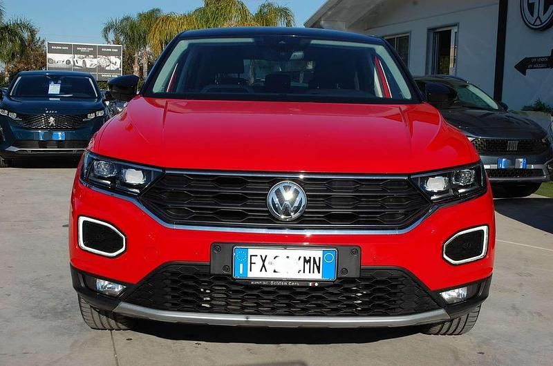 Usata VW T-Roc Advance 150 CV (110 kW) 2019 Rosso SUV