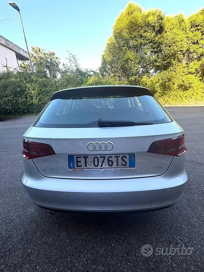 Usata Audi A3 105 CV (77 kW) 2014 Grigio Berlina