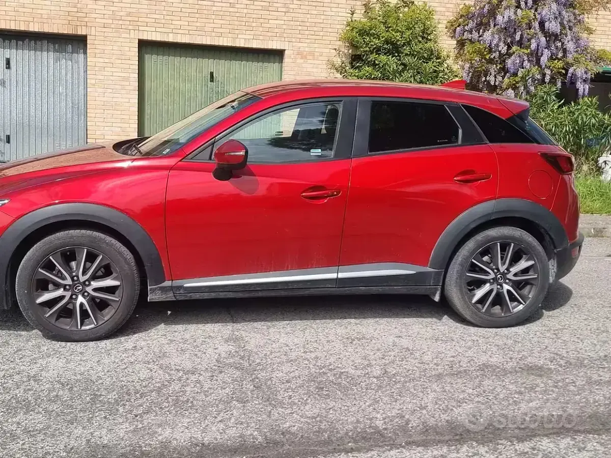 Usata Mazda CX-3 150 CV (110 kW) 2017 Rosso SUV