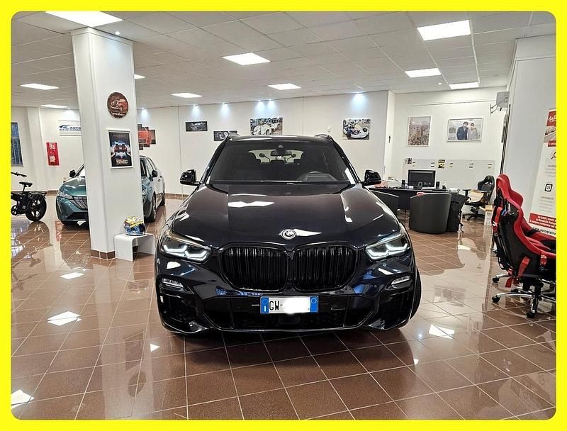 Usata BMW X5 M Sport 286 CV (210 kW) 2021 Blu SUV