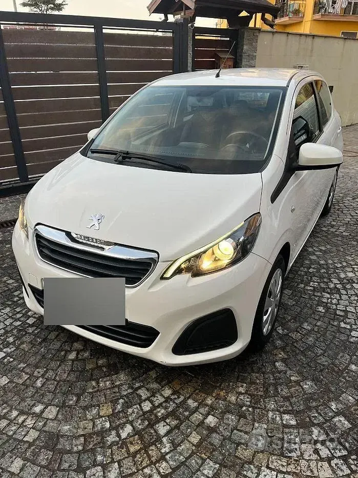 Usata Peugeot 108 72 CV (52 kW) 2021 Bianco Berlina