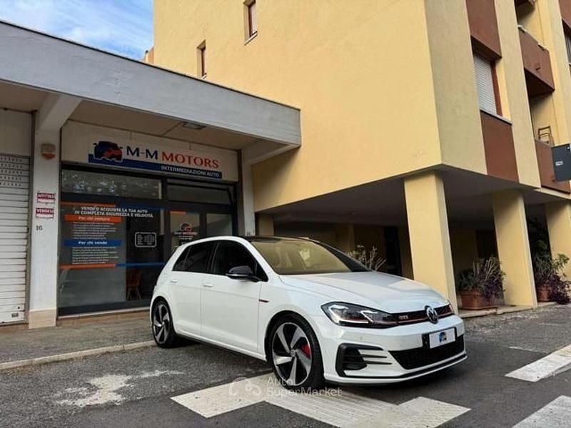 Usata VW Golf VII GTI 245 CV (180 kW) 2018 Bianco Berlina