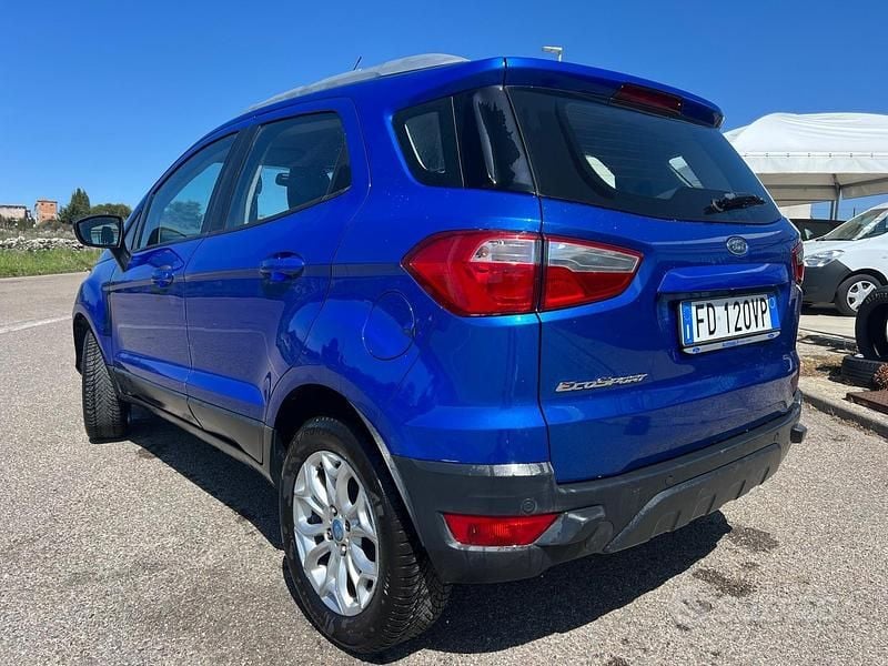 Usata Ford Ecosport Titanium 95 CV (69 kW) 2015 Blu SUV