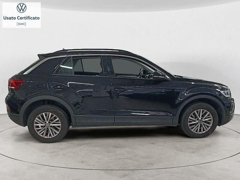 Usata VW T-Roc Life 110 CV (80 kW) 2022 Nero SUV