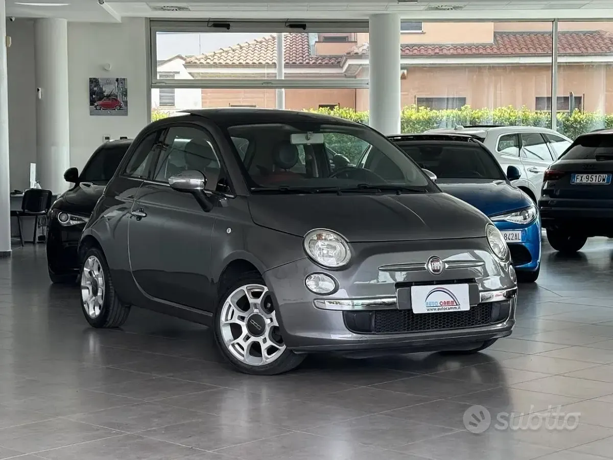 Usata Fiat 500 Sport 69 CV (50 kW) 2010 Grigio Utilitaria