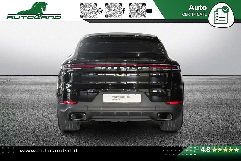 Usata Porsche Cayenne Coupe 470 CV (345 kW) 2024 Nero Coupé