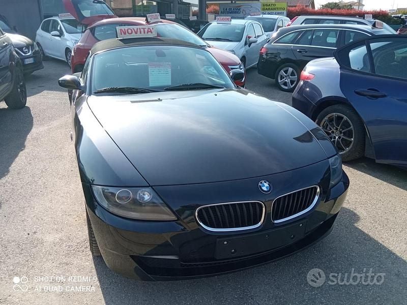 Usata BMW Z4 150 CV (110 kW) 2007 Nero Cabrio