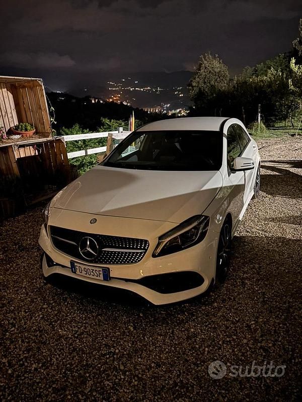 Usata Mercedes A250 218 CV (160 kW) 2016 Bianco Berlina