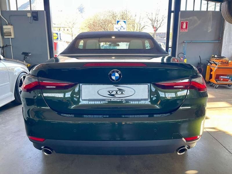 Usata BMW 420 M Sport 184 CV (135 kW) 2022 Verde Cabrio