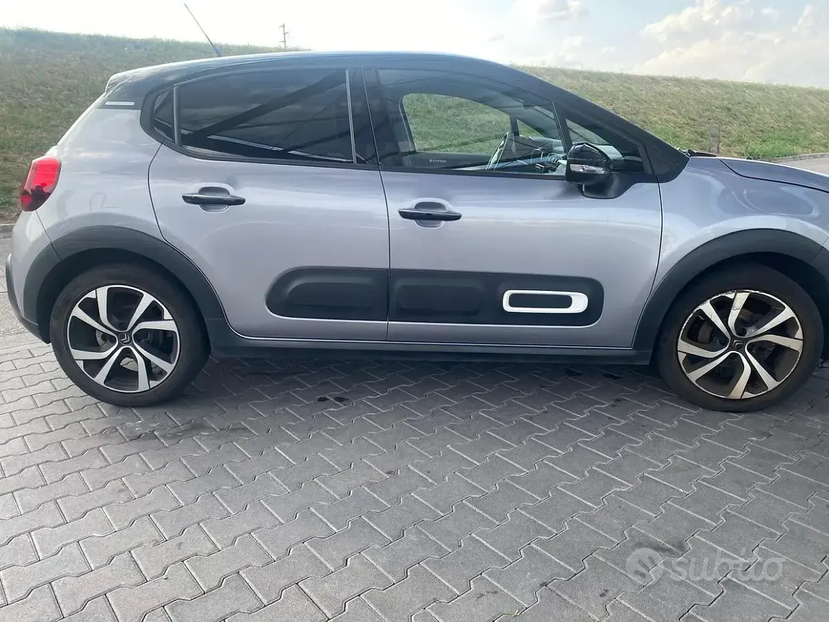 Usata Citroën C3 110 CV (80 kW) 2022 Grigio Utilitaria