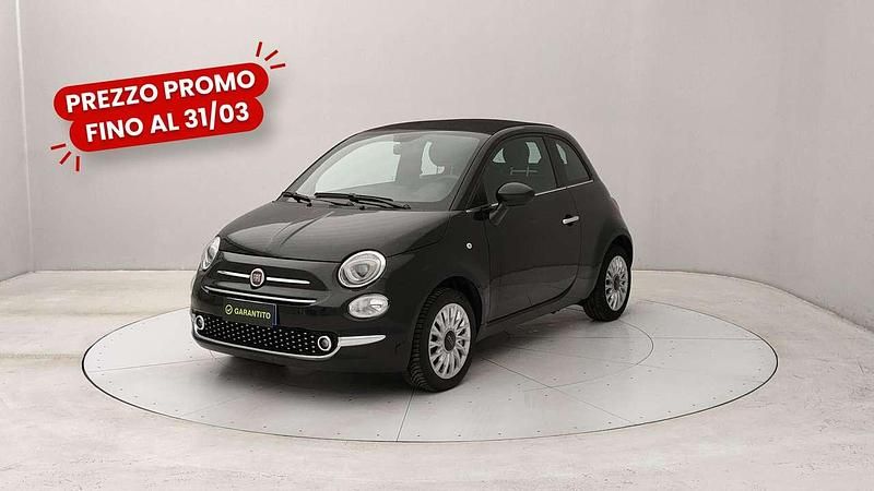 Usata Fiat 500C Dolcevita 69 CV (50 kW) 2024 Nero Cabrio