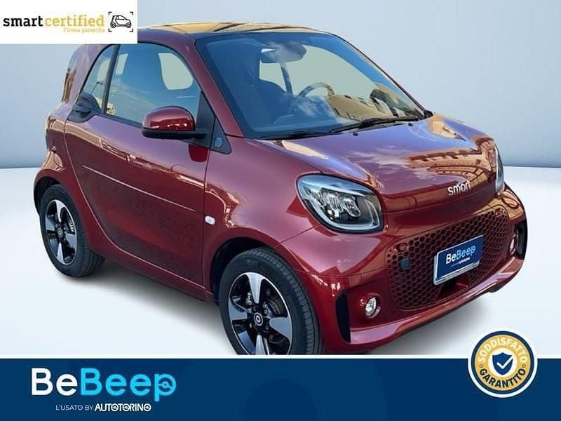 Usata Smart ForTwo Electric Drive Passion 60 kW (82 CV) 2023 Rosso metallizzato