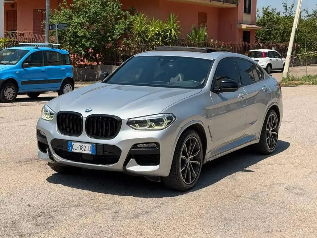 Usata BMW X4 M Sport 252 CV (185 kW) 2018 Argento SUV