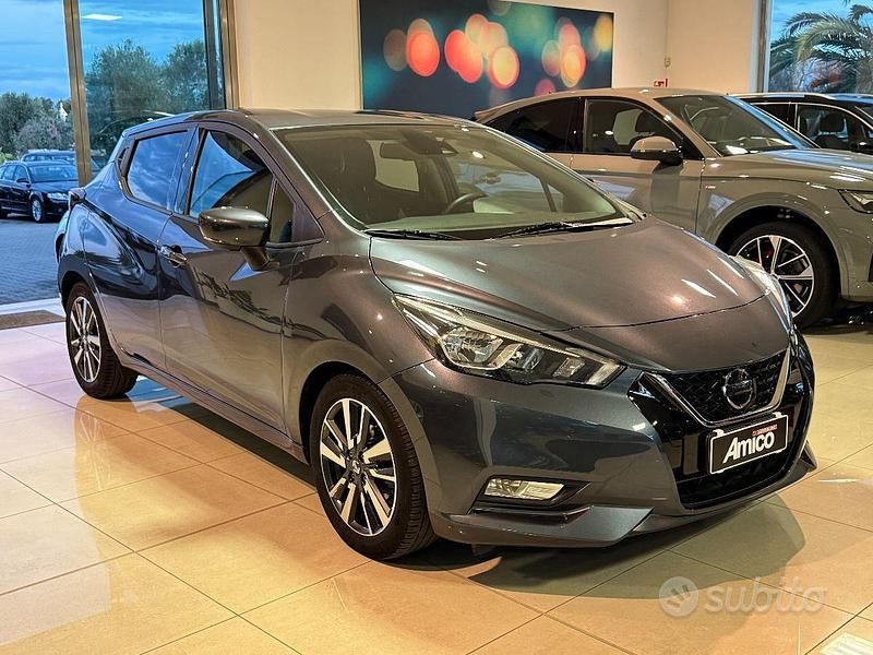 Usata Nissan Micra N-Connecta 101 CV (74 kW) 2019 Grigio Berlina