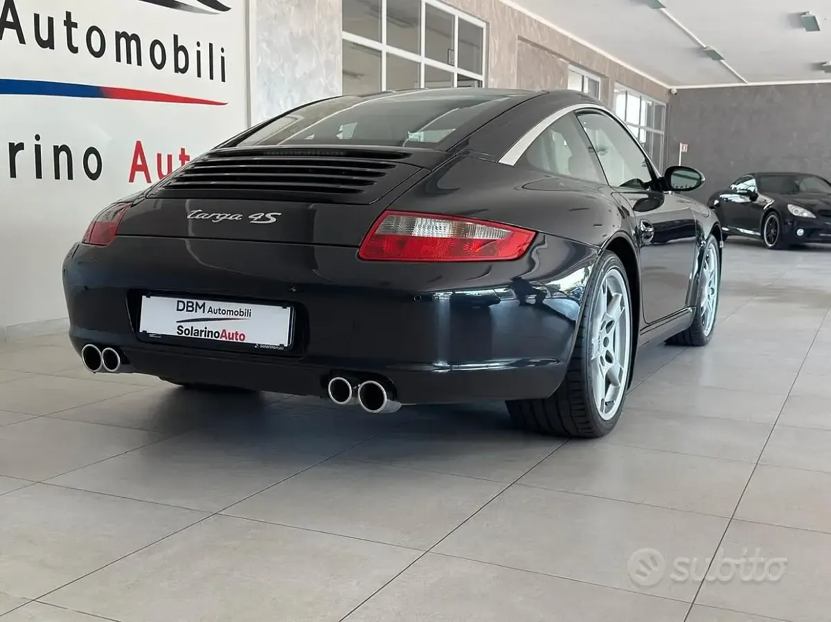 Usata Porsche 911 Targa 4S 355 CV (261 kW) 2008 Nero Cabrio