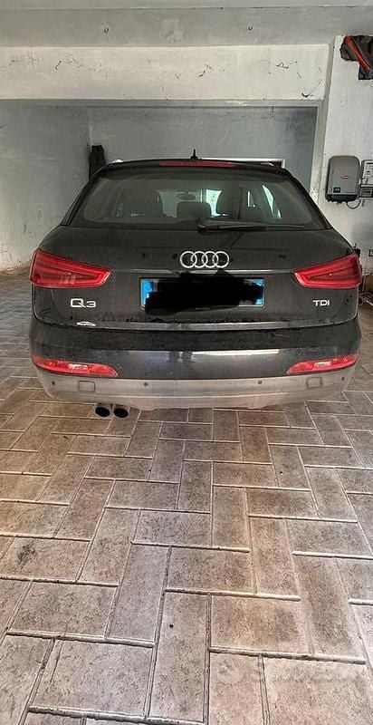 Usata Audi Q3 140 CV (102 kW) 2013 Nero SUV