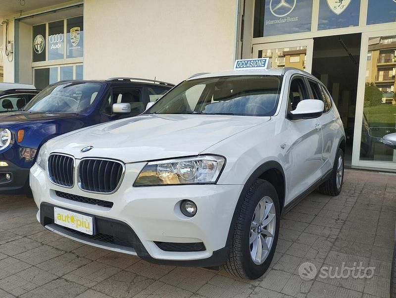 Usata BMW X3 Sport Line 142 CV (104 kW) 2013 Bianco SUV