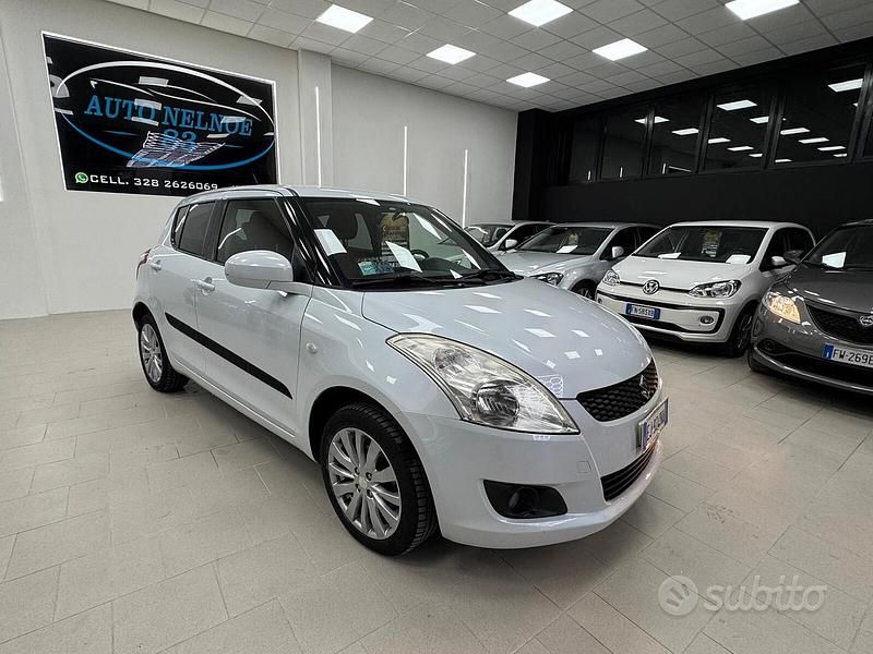 Usata Suzuki Swift GL 93 CV (68 kW) 2011 Bianco Utilitaria