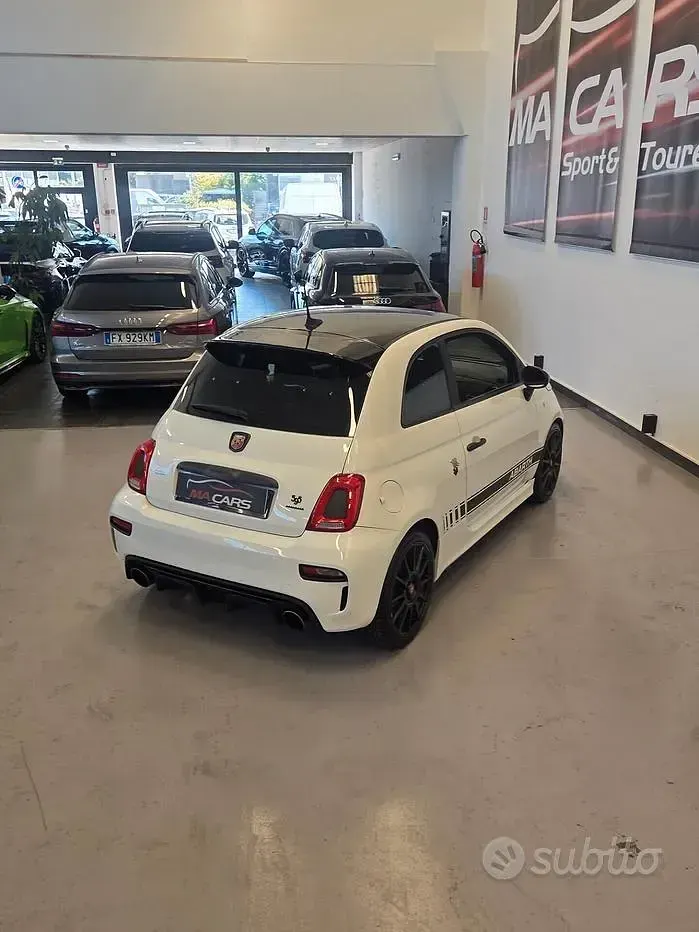 Usata Abarth 595 Esseesse 180 CV (132 kW) 2021 Bianco Berlina