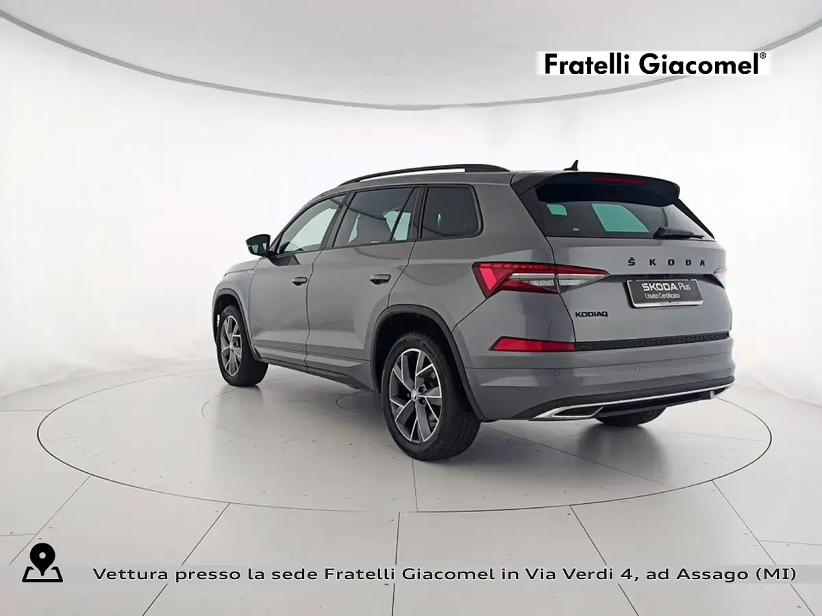 Usata Skoda Kodiaq SportLine 150 CV (110 kW) 2022 Gray SUV