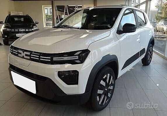 Ny Dacia Spring 33 kW (45 HK) 2025 Vit Halvkombi