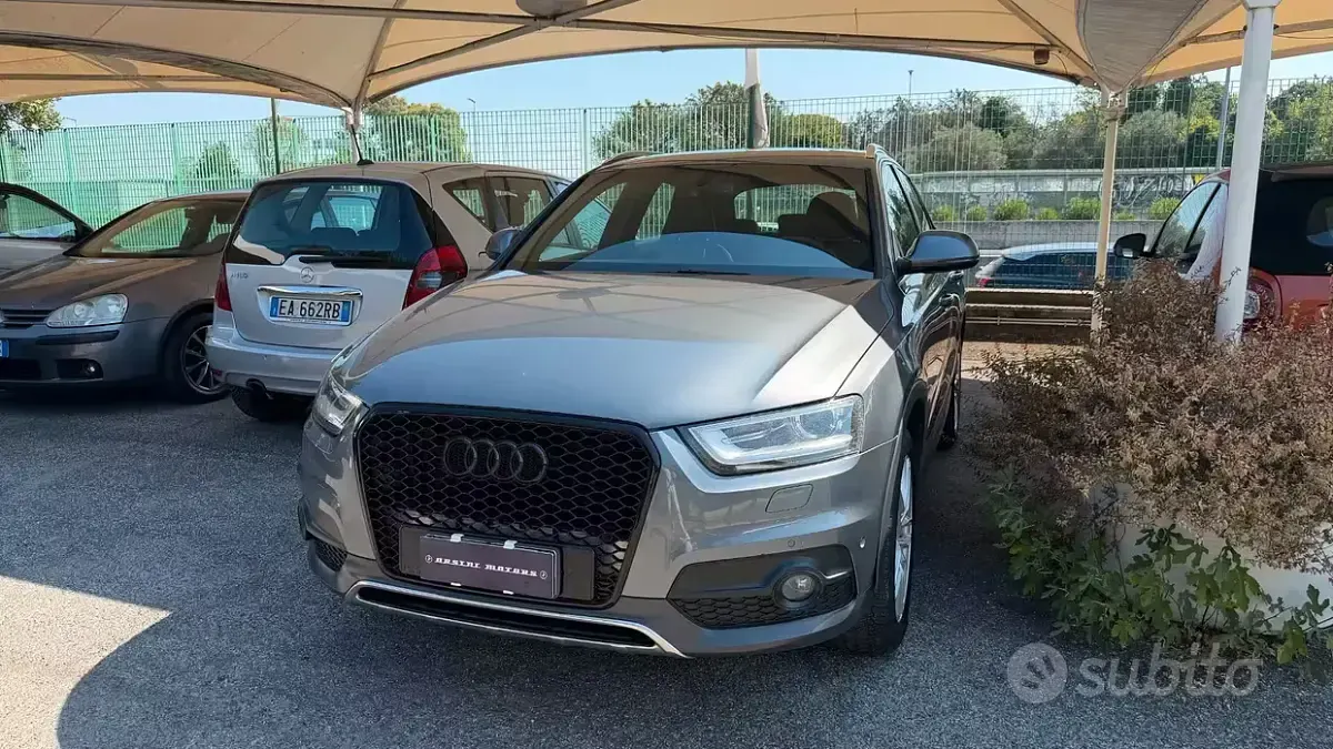 Usata Audi Q3 Advanced 150 CV (110 kW) 2012 Grigio SUV