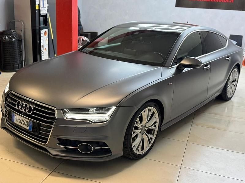 Usata Audi A7 Comfort 272 CV (200 kW) 2015 Argento Utilitaria