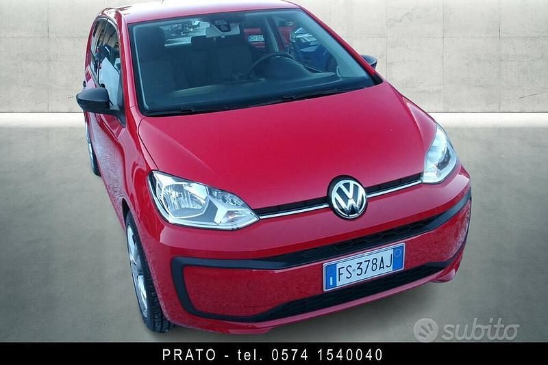 Usata VW up! take up! 60 CV (44 kW) 2018 Rosso dinamico Utilitaria