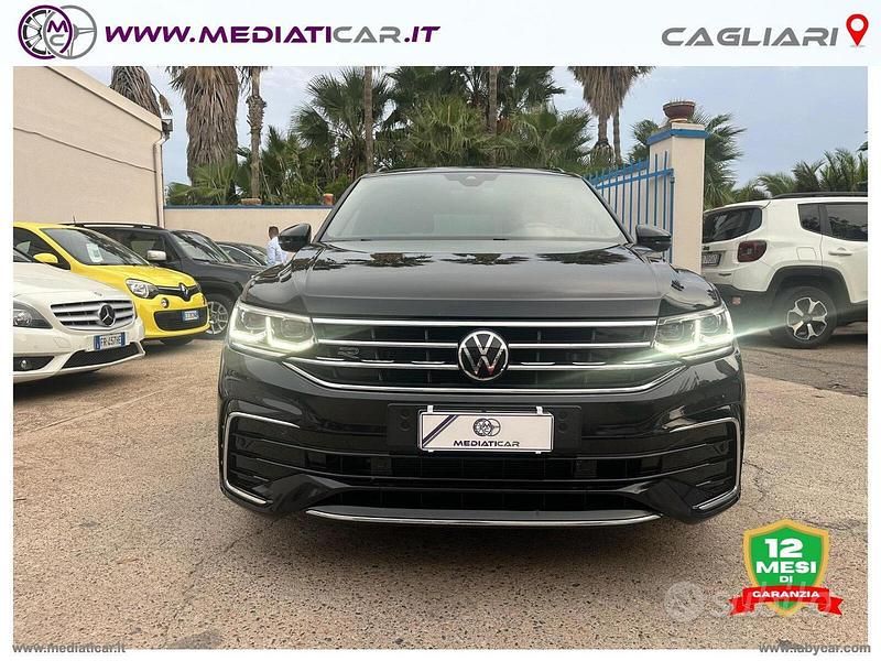 Usata VW Tiguan R-line 150 CV (110 kW) 2023 Nero SUV
